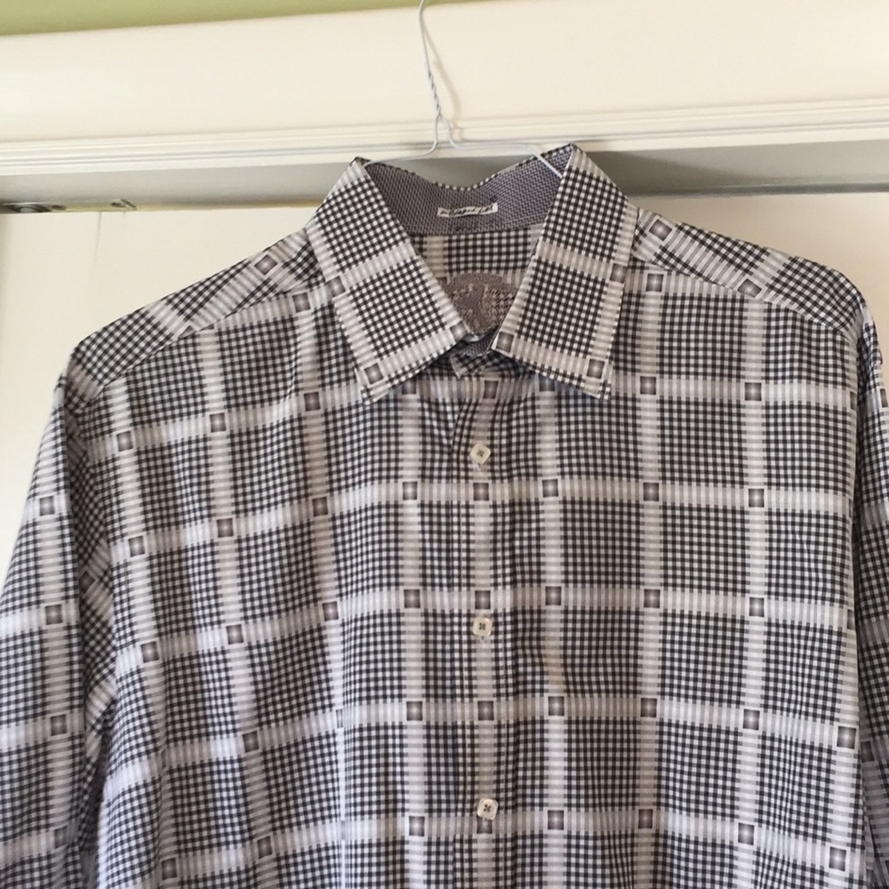 Bugatchi plaid shirt